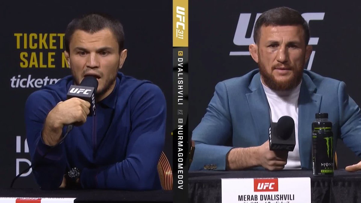 MERAB AND UMAR ARE GOING OFF! 🍿🔥 #UFC311