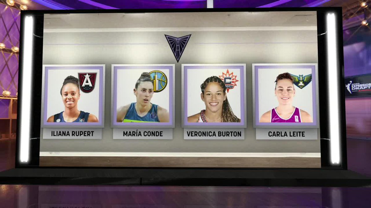 The first set of Valkyries drafted to Golden State 🔥 @wnbagoldenstate | @wnba
