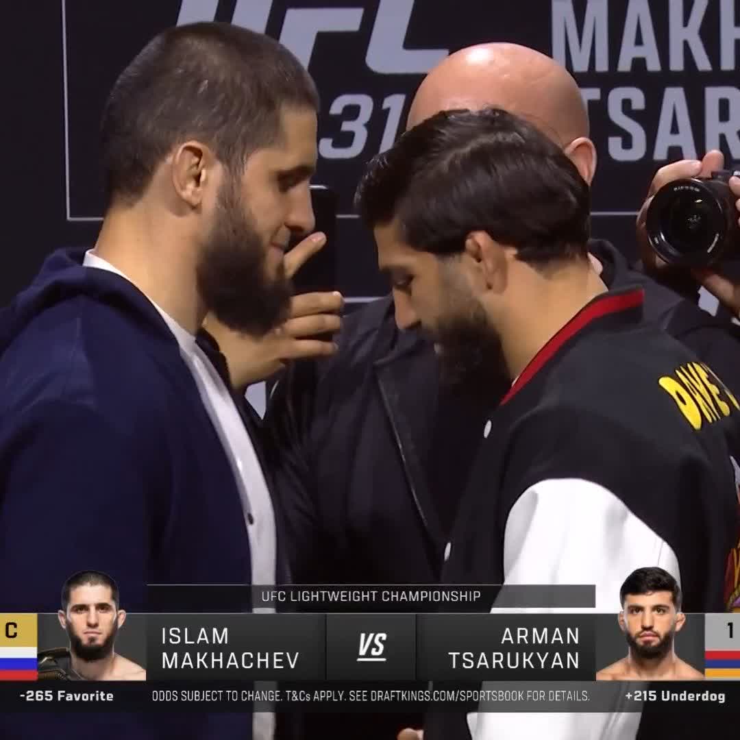 🚨 🇷🇺 MAKHACHEV 🆚 TSARUKYAN 🇦🇲 LE FACE-À-FACE ÇA VA PETERRR ⚔️🧨🧨🧨