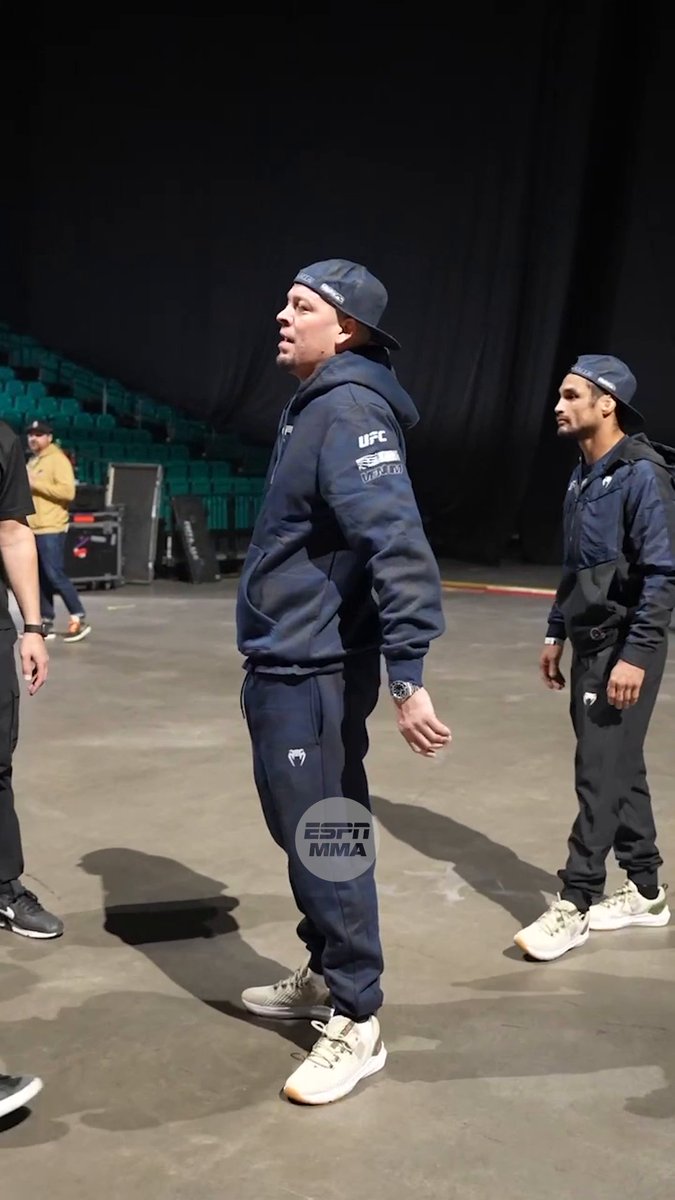 Nate Diaz and Team Makhachev got into an altercation backstage at the #UFC310 ceremonial weigh-ins 👀😳 WHAT IS GOING ON TONIGHT! 😂