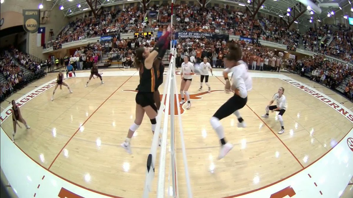 DENIEDDD ‼️ #NCAAWVB x 🎥 ESPN+ / USC Women's Volleyball