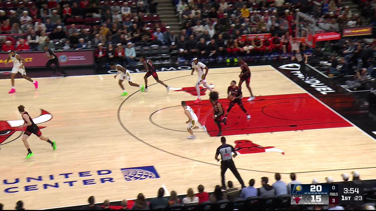 Ayo still hasn't cooled off from last night 🔥 Chicago Sports Network | Dos