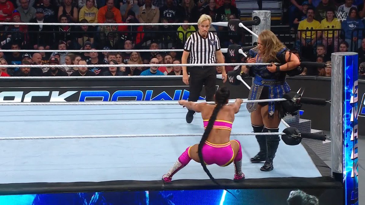 .Bianca Belair is not giving up yet! 👊 #SmackDown