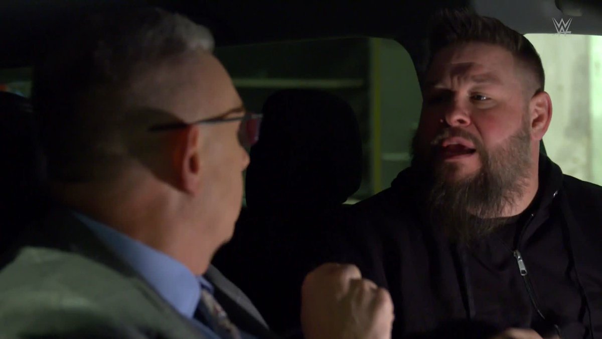 "You're the problem." Kevin Owens can NOT believe what Michael Cole just said... #SmackDown