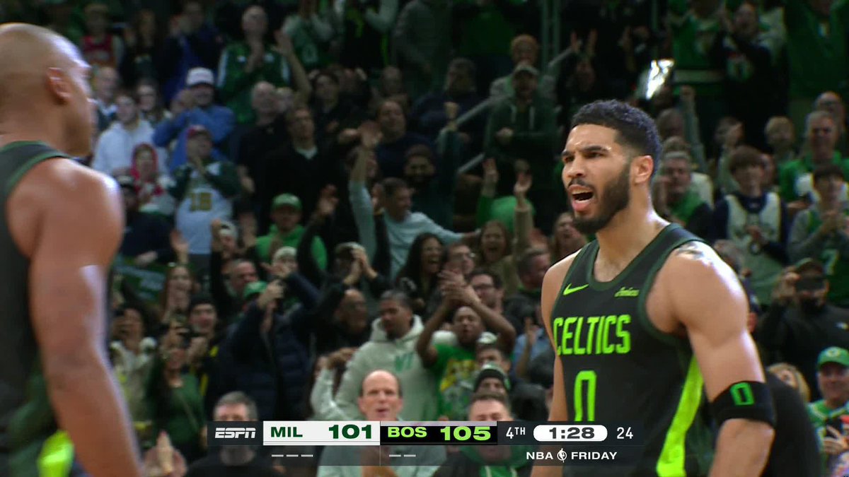 Al Horford's BIG three puts Boston up four 🔥