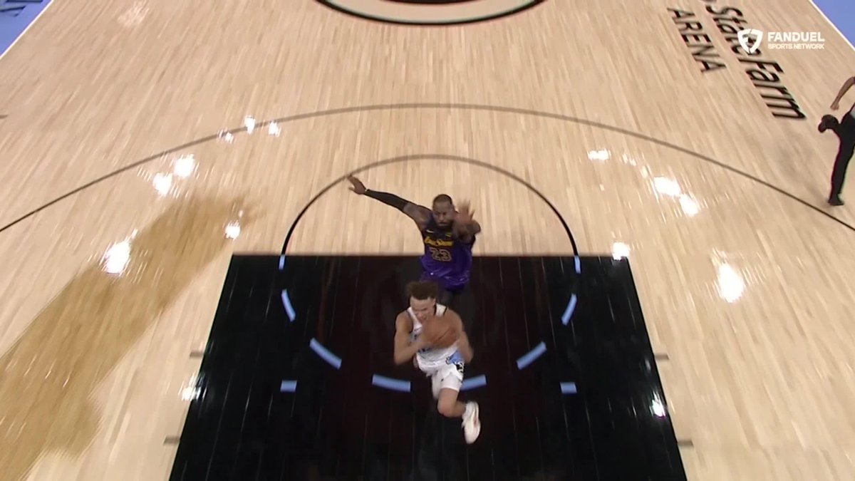 DYSON DANIELS STEALS IT WITH SECONDS LEFT IN OT. LEBRON CHASES IT DOWN 😱