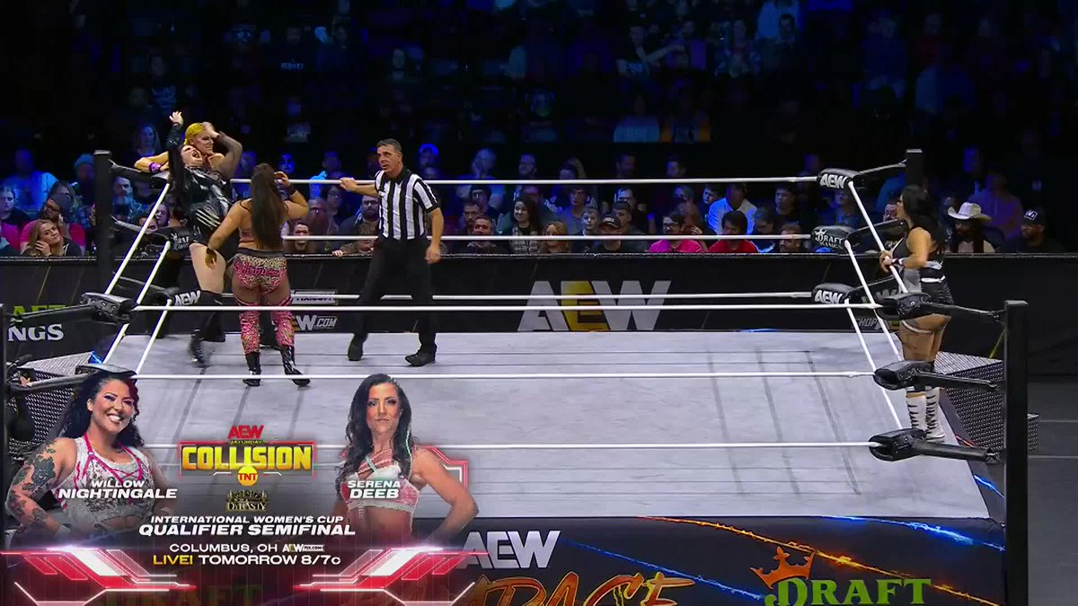 The Vendetta are in control RIGHT NOW on Rampage! Watch #AEWRampage on TNT! The Virtuosa | TAYA VALKYRIE