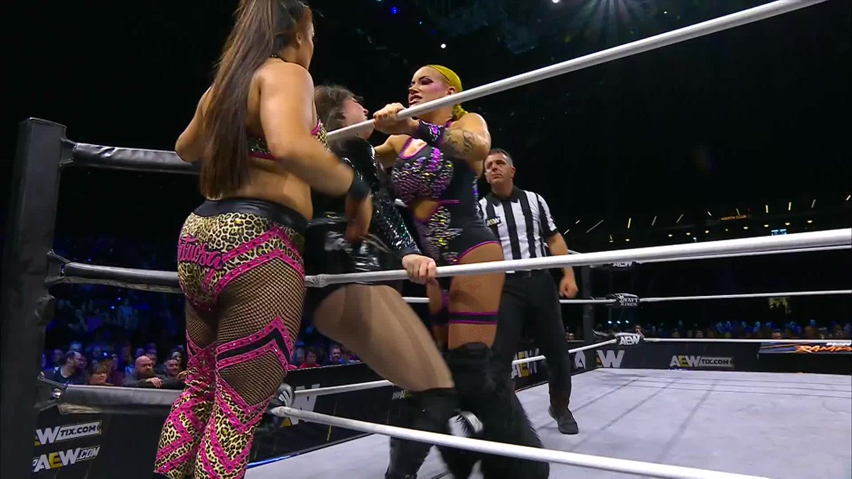 Look at the POWER of Deonna Purrazzo! Watch #AEWRampage on TNT! The Virtuosa | @TheTayaValkyrie