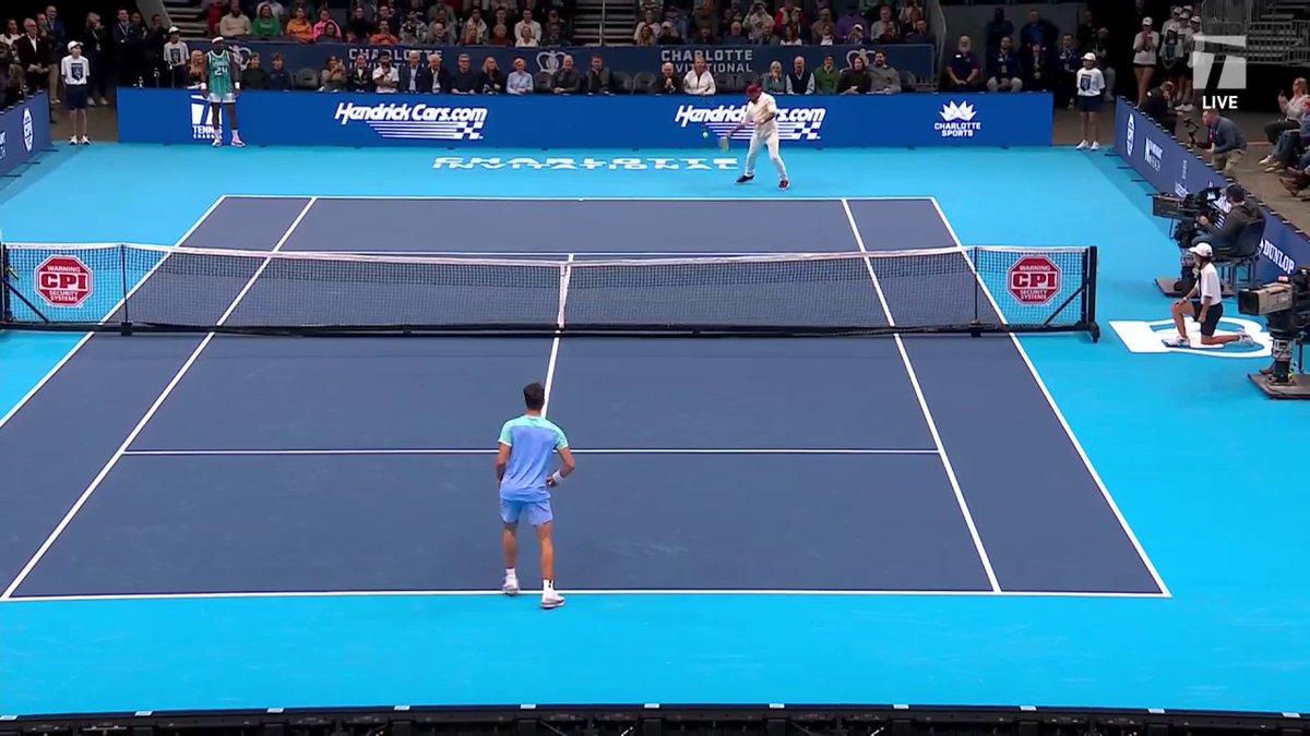 I have known Steve Smith Sr. for about 20 years now. Had no idea dude could play tennis.