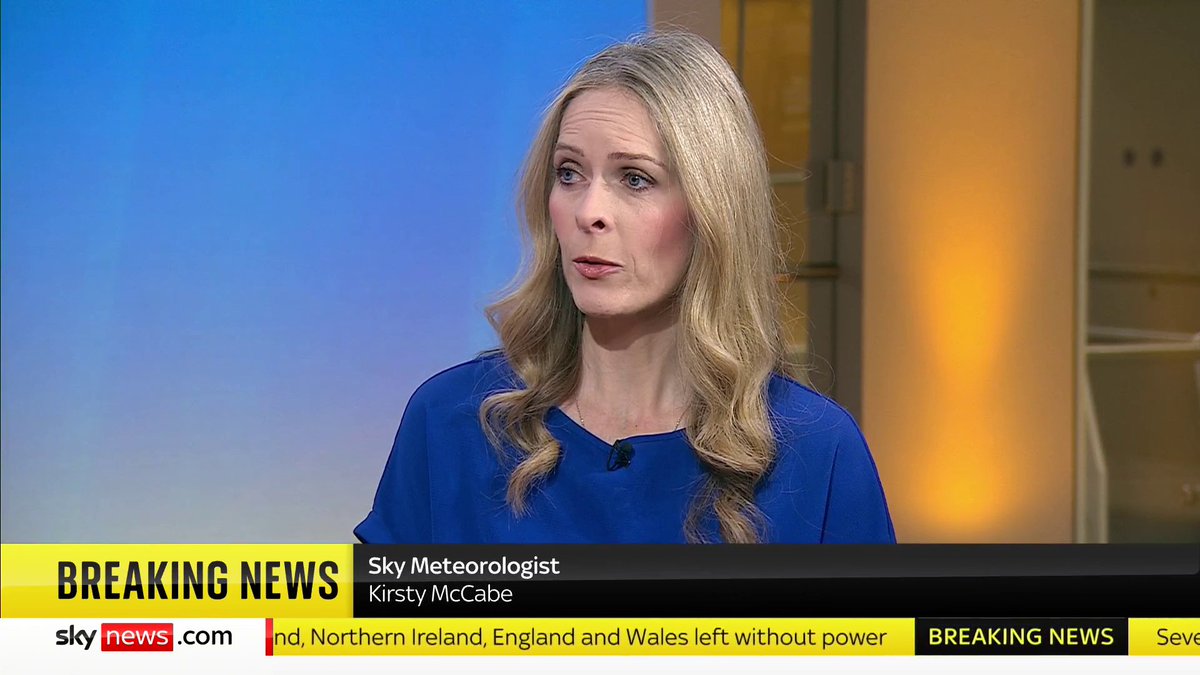 "We don't issue warnings lightly" Sky meteorologist Kirsty McCabe FRMetS and Leah Boleto discuss Storm Darragh as a red "danger to life" weather warning has begun in parts of the UK. Live updates: 📺 Sky 501, Virgin 602, Freeview 233 and YouTube