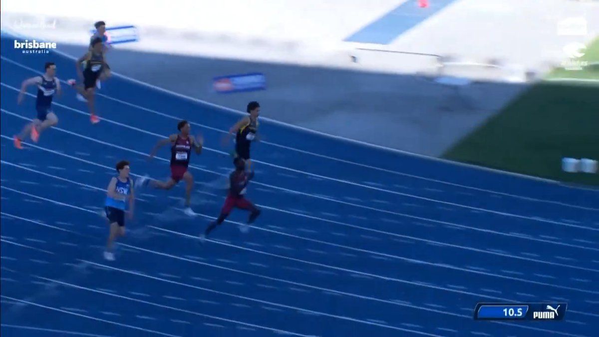 Gout Gout has just run the fastest 200m ever by an Australian! 20.04 breaks Peter Norman's Australian record that has stood for 56 years! WOW.