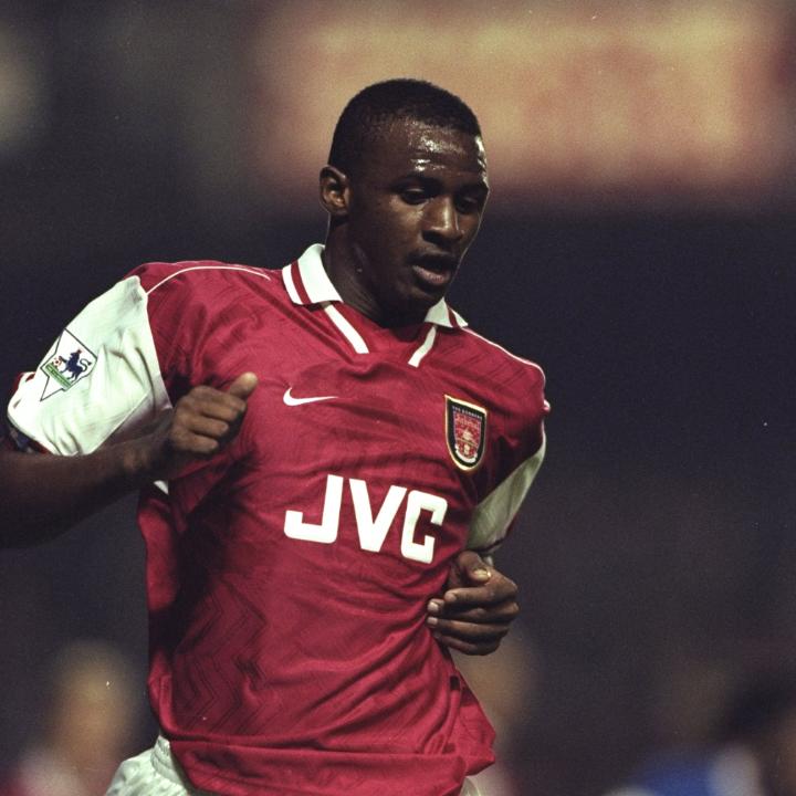 📆 OTD in 1996... Patrick Vieira scored his first goal for The Arsenal, and the rest is history ❤️