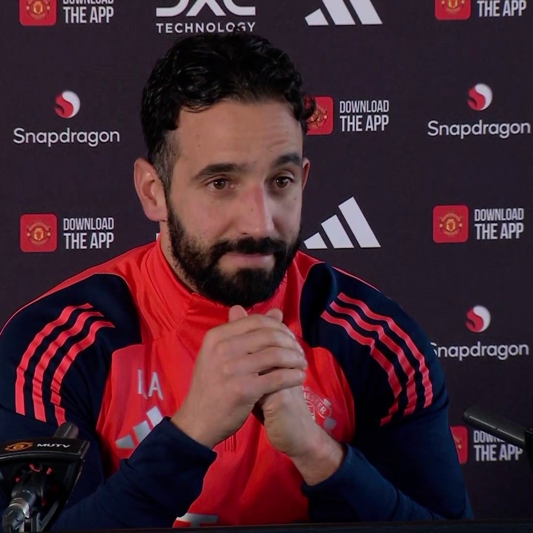 "It was a group decision by the players" Ruben Amorim explains why Man United players decided not to wear specially designed Adidas jacket to support LGBTQ+ community after Noussair Mazraoui did not want to wear it for religious reasons.