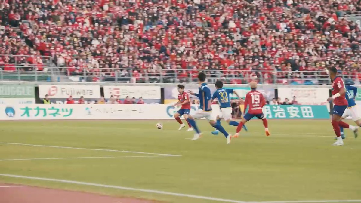 現地独自カメラで振り返り🎦 ファジアーノ岡山のＪ１昇格を決定づける追加点！ #ルカオ の力強い突破から、#本山遥 がねじ込んだ💥 ファジアーノ岡山スタッフ公式 #Ｊリーグ