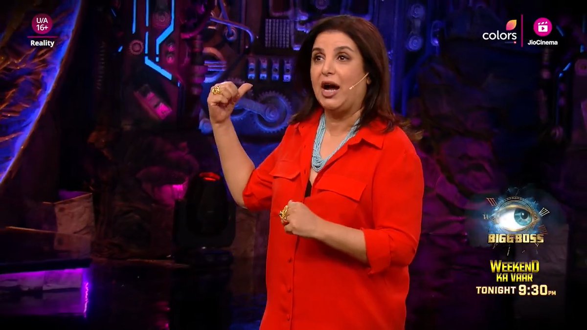 Farah Khan ne bataya kaise gharwalon ne kar diya pura show focussed on one person. Kya hoga gharwalon ka reaction on her opinion? 🤔 Dekhiye #BiggBoss18 Weekend Ka Vaar Shanivaar aur Ravivaar raat 9.30 baje Colors TV aur #JioCinema par.
