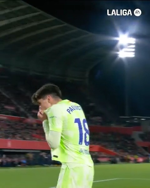 🔒⚽ El tanto que cerraba LA GOLEADA del FC Barcelona en el #MallorcaBarça. 💙 Pau Víctor Delgado ❤ #LALIGAEASPORTS | #LALIGAHighlights