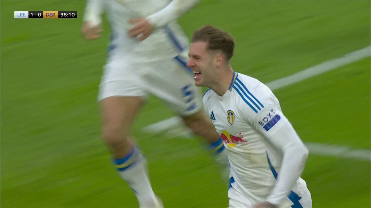 Joe Rodon heads Leeds United in front! ๐ฅ
