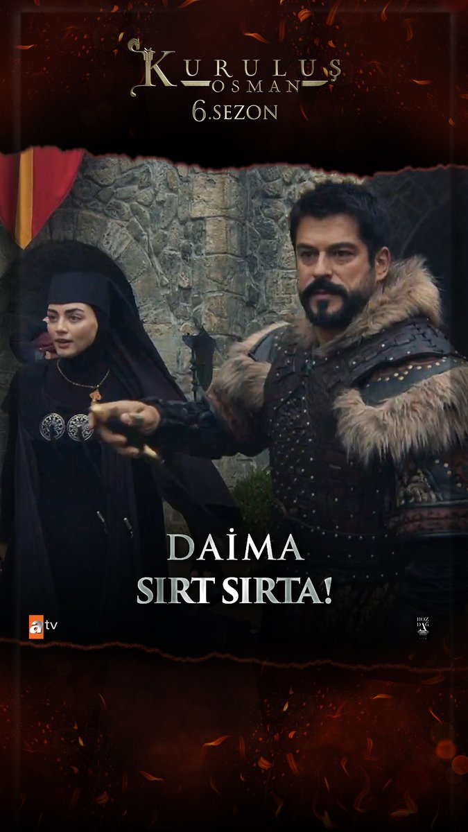 #OsBal daima sırt sırta! #OsBal always back to back! #KuruluşOsman yeni bölümüyle Çarşamba 20.00’de atv’de! 🔥 Episode 174 will be airing on Wednesday! atv Bozdağ Film