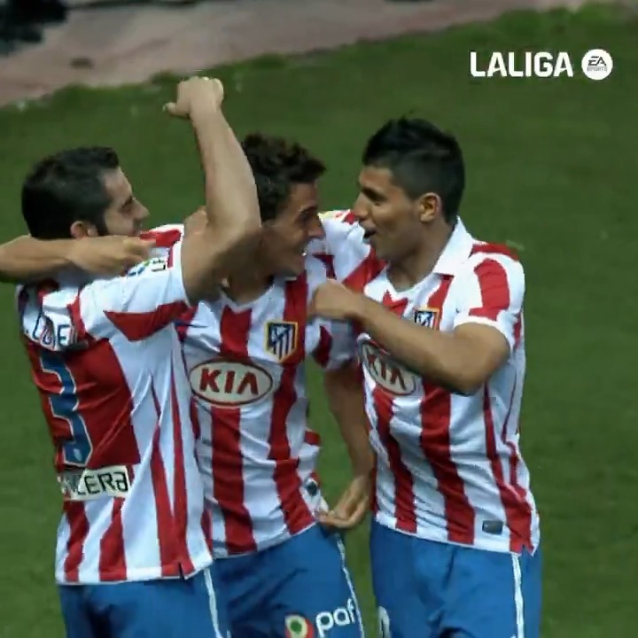 El primer gol con su Atleti ❤️🤍