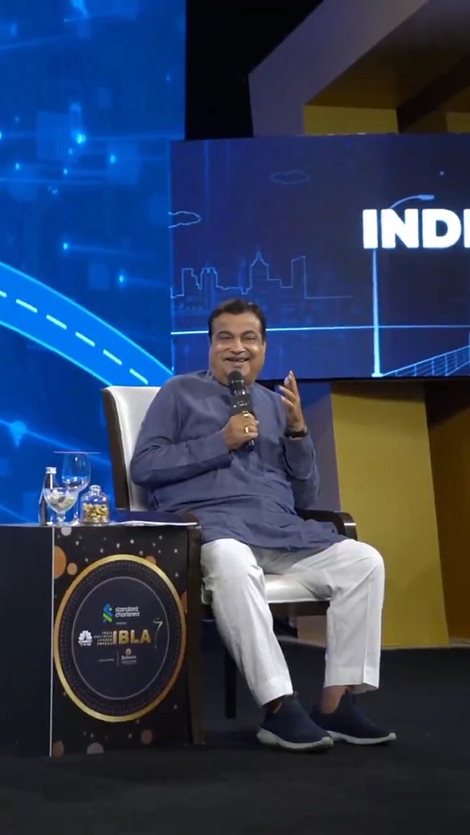 📍𝐌𝐮𝐦𝐛𝐚𝐢 Addressed CNBC-TV18's India Business Leader Awards
