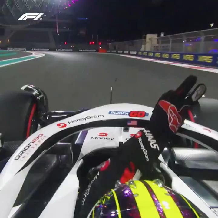 Nico saves the best 'til last โ๏ธ P4 is a season high! ๐ฅณ #F1 #AbuDhabiGP MoneyGram Haas F1 Team