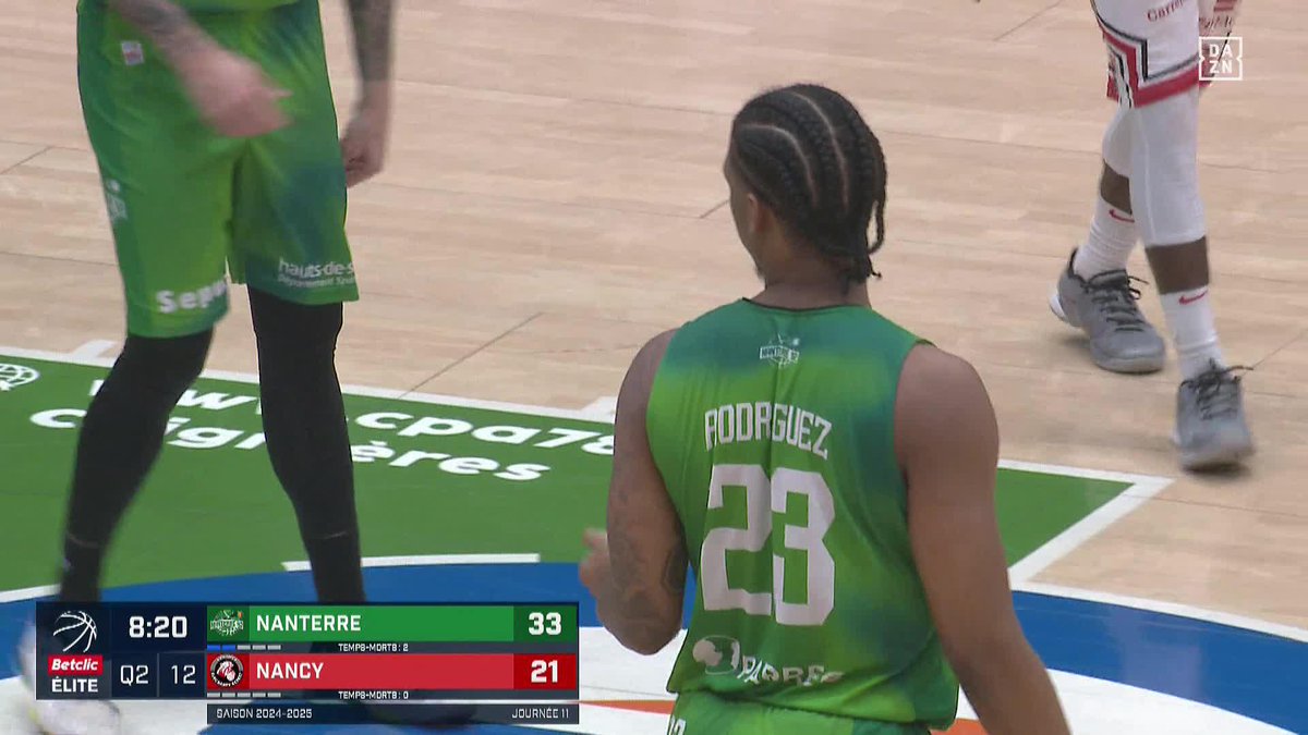 Le dunk avec la faute signé Zacharie Perrin 💪 SLUC Nancy Basket #BetclicELITE DAZN France Ledger Young Star Game LNB