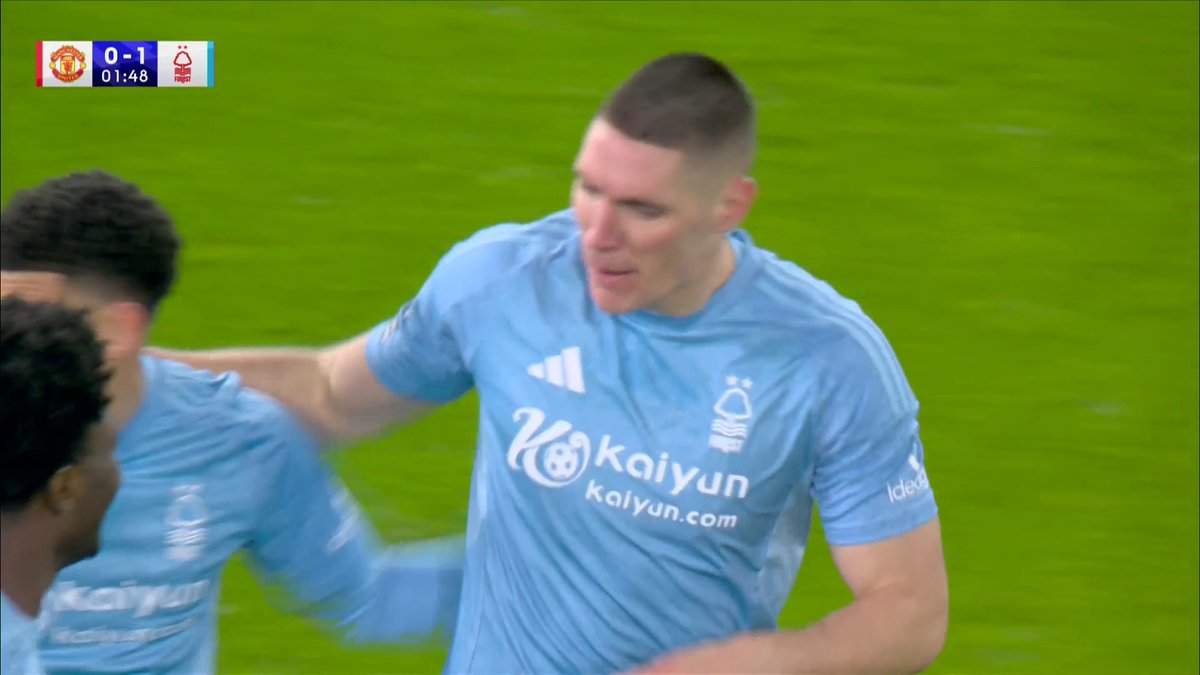 Nikola Milenkovic nets his FIRST goal for Nottingham Forest! ⚽⚡