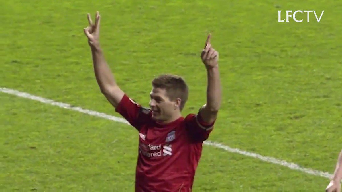 Stevie with a hat trick against Everton 😮💨