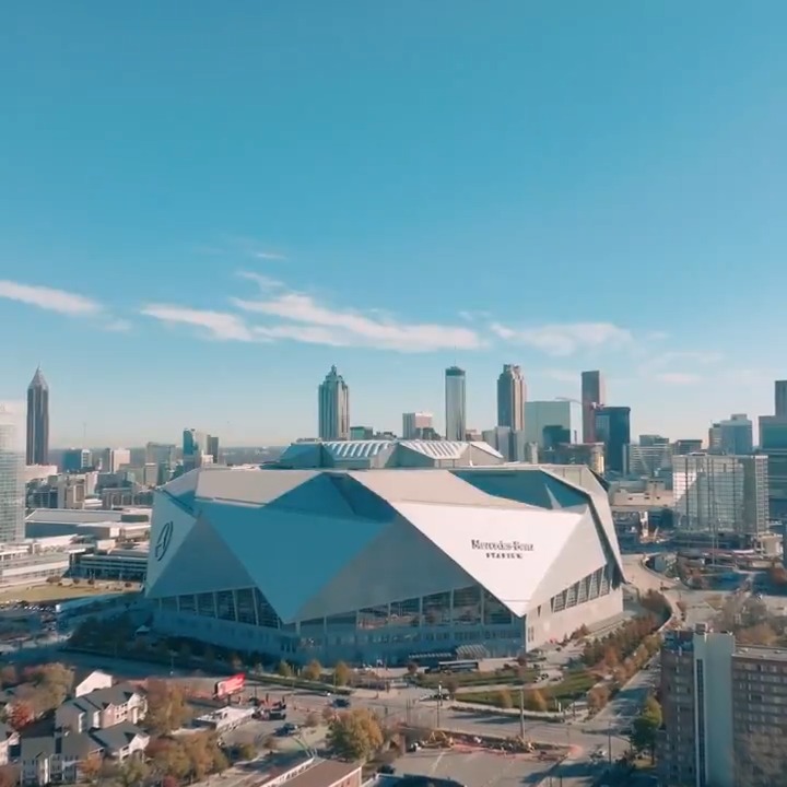 A cathedral of college football. 🏟️ Mercedes-Benz Stadium x #SECChampionship