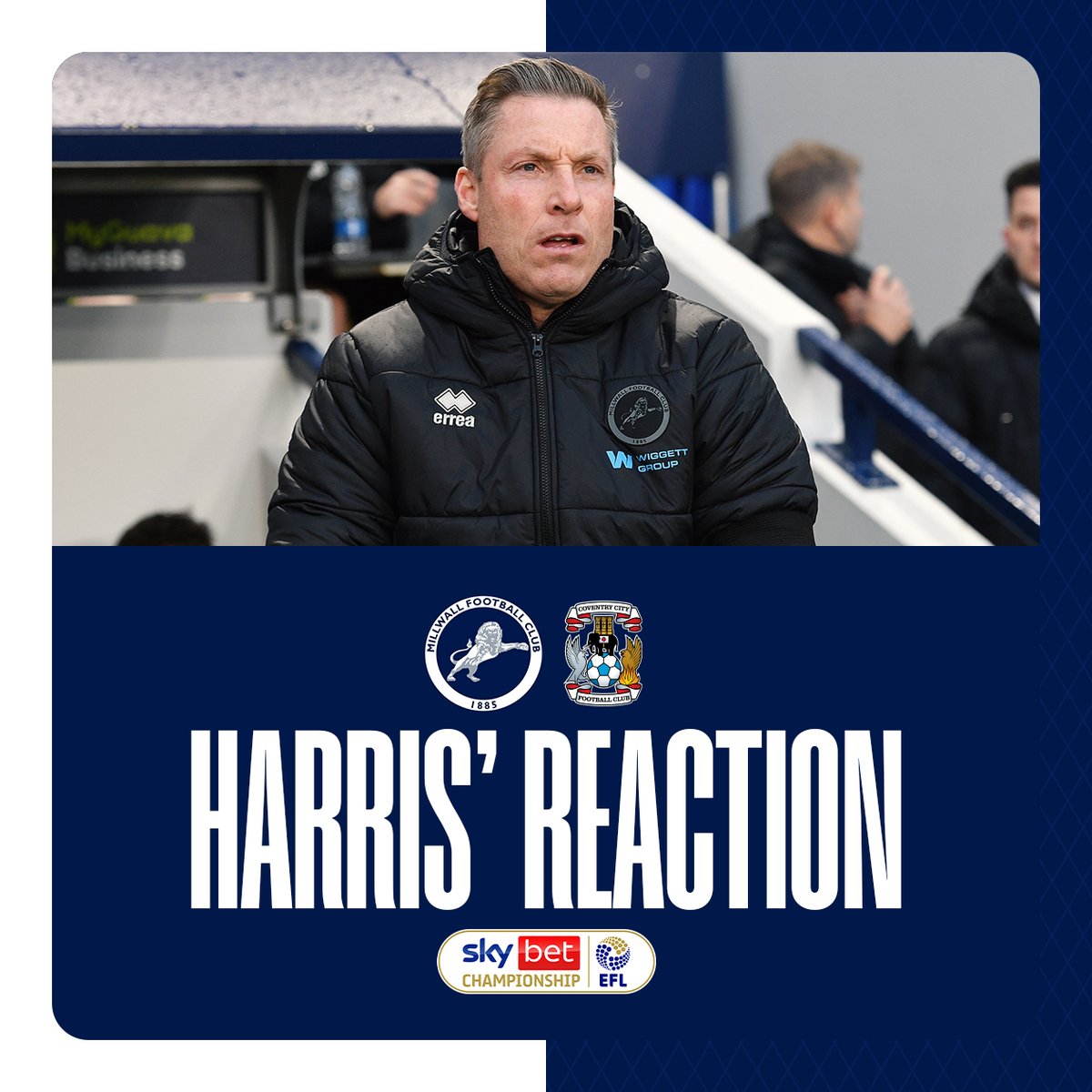 🗣️ Neil Harris reacts to #Millwall's Den defeat.