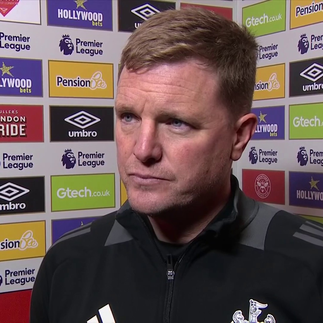 "We conceded four poor goals and you can't defend like that if we want to win games" ❌ Eddie Howe reflects on Newcastle's 4-2 defeat to Brentford, saying a lot of work is needed to become more consistent 🔁