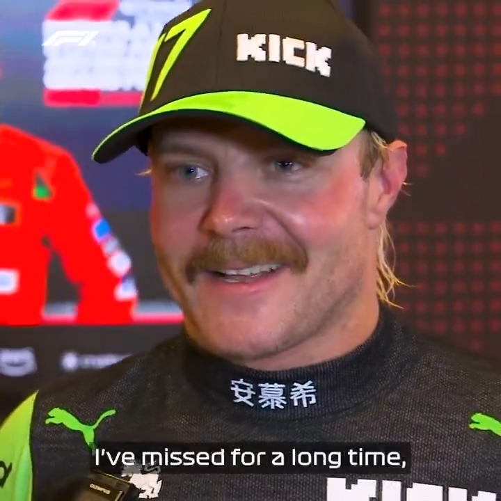 Look at that smile! ๐ Valtteri Bottas reflects on a fabulous performance in his final F1 qualifying session #F1 #AbuDhabiGP