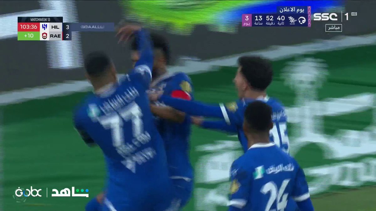 في الوقت القاتل.. رأسية البليهي تهدي الهلال نقاط الرائد #الهلال_الرائد #دوري_روشن_السعودي