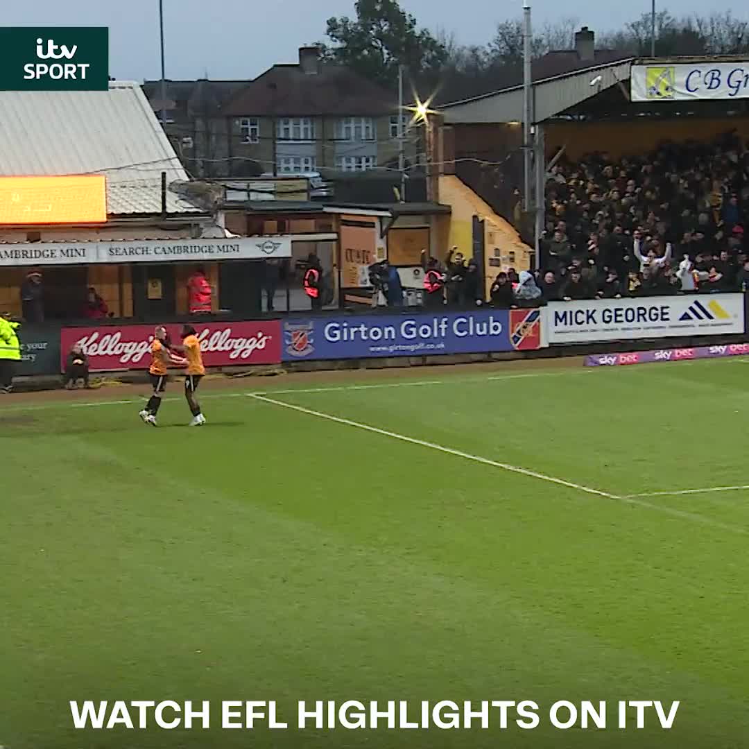 That Cambridge counter-attack ⚔ Brophy ➡ Nlundulu ➡ Lavery ⚽ EFL | Cambridge United FC
