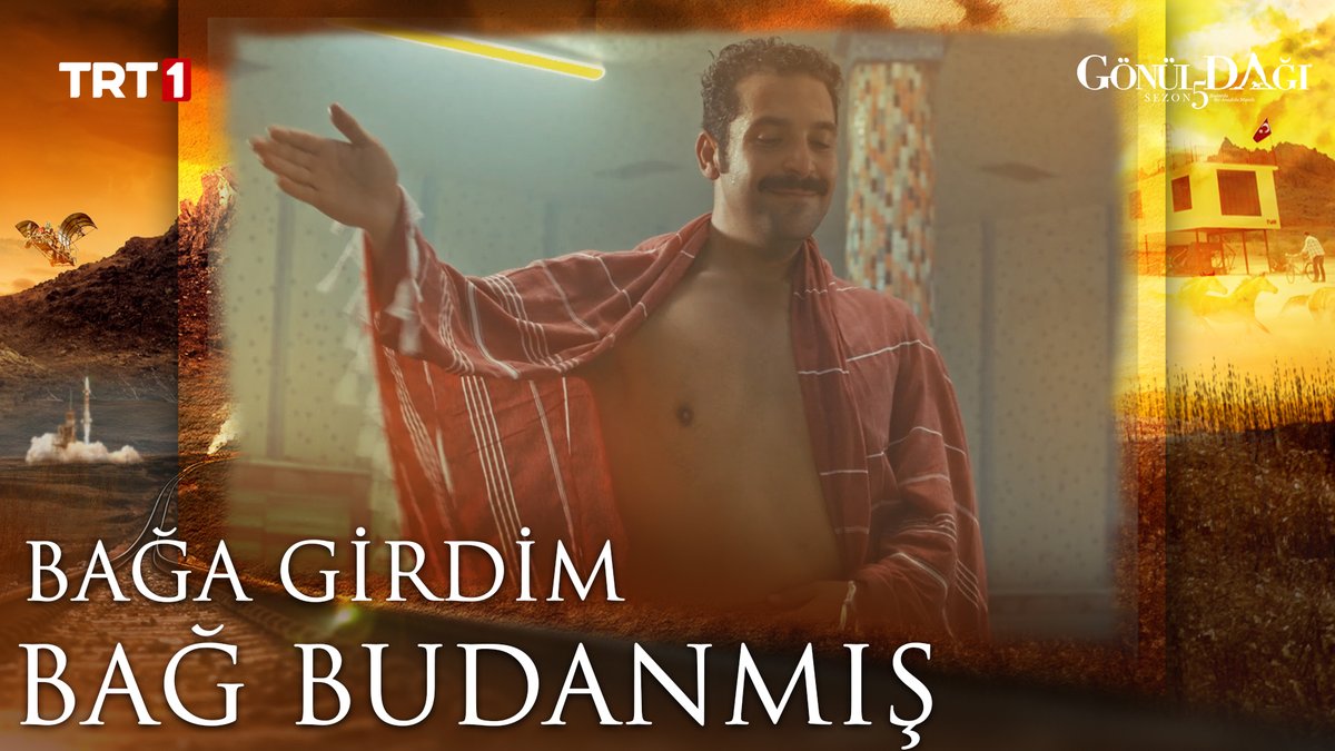 “Bağa girdim bağ budanmış…” 🎶 #GönülDağı TRT 1
