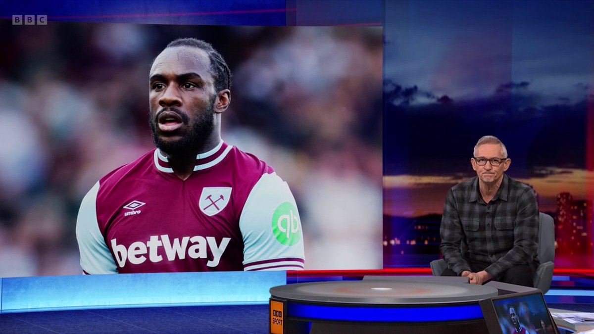 Gary Lineker began Match of the Day with a message to Michail Antonio. "Before we get to our first game, we would like to send our best wishes to West Ham's Michail Antonio, who is in a stable condition following a road traffic accident this afternoon."