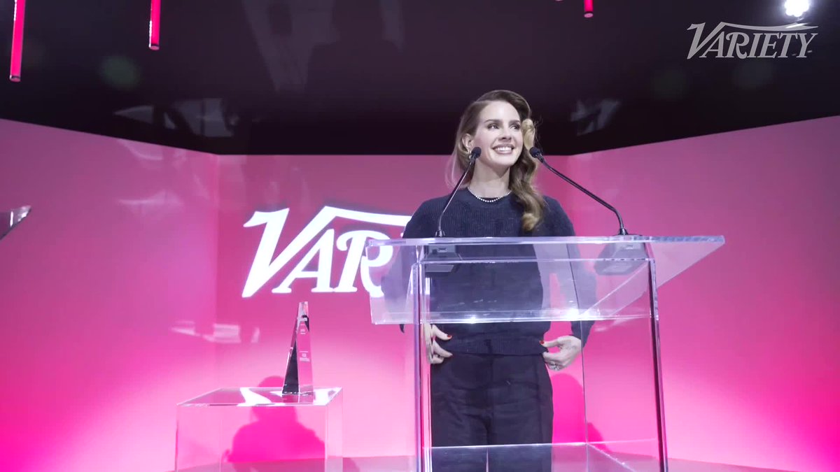 Lana Del Rey says that she didn't know how to submit her music to the Grammys until Jack Antonoff told her otherwise: "I thought that if your song was good, people just put it on a ballot, and if people vote for it the most, you won." | Variety Hitmakers presented by AFEELA