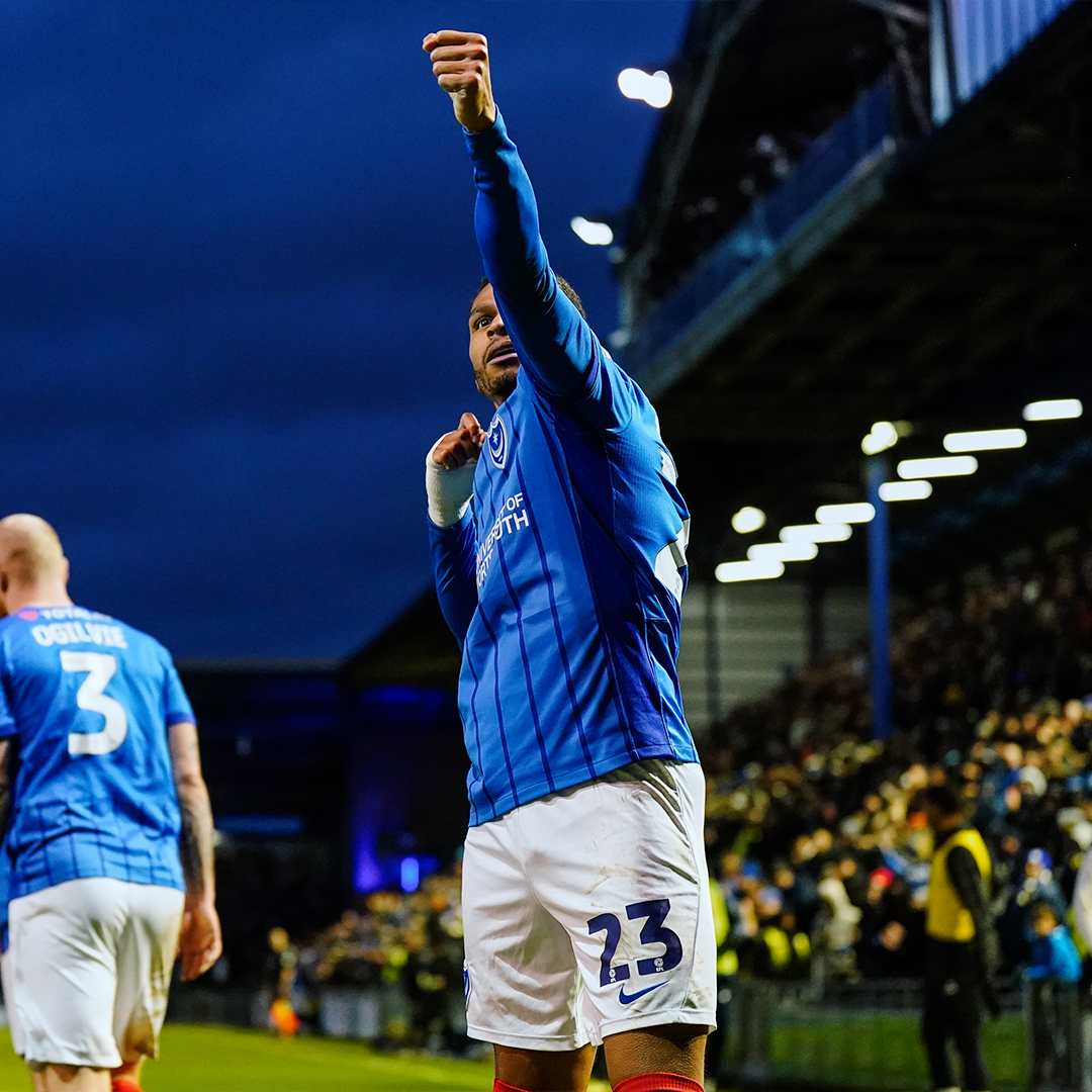 On FIRE. 🔥 #Pompey