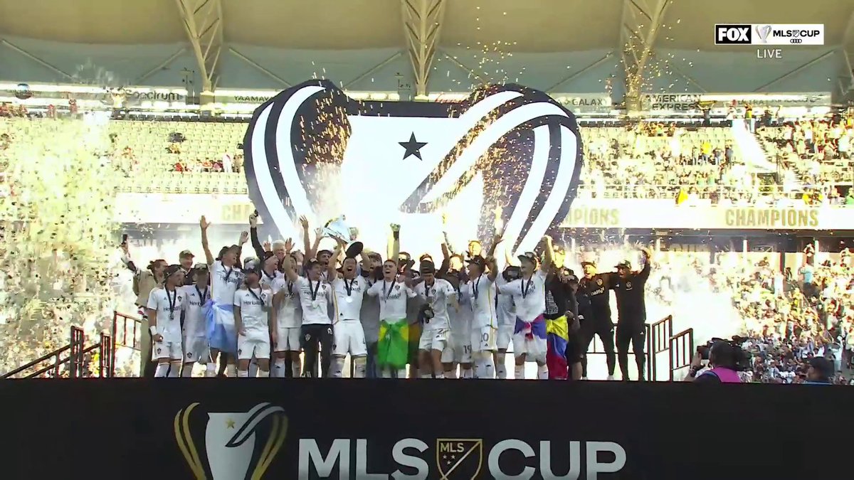 LA GALAXY LIFTS THE 2024 MLS CUP 🏆🙌 Major League Soccer | LA Galaxy
