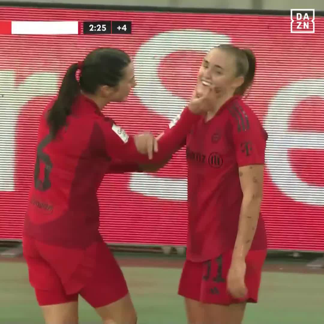 Essen riskiert alles - und Georgia Stanway entscheidet das Spiel aus 40 Metern für die Bayern! #DAZNmoment #DieLiga