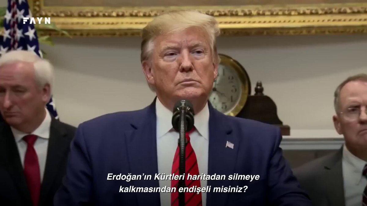 Erlik’in yalvardığı Trump’ın bazı düşünceleri: "Suriye’deki Kürtlere dokunursa Türkiye’nin ekonomisini mahvederim..” "Daha önce bir kez yaptım." "Umarım akıllıca davranır."