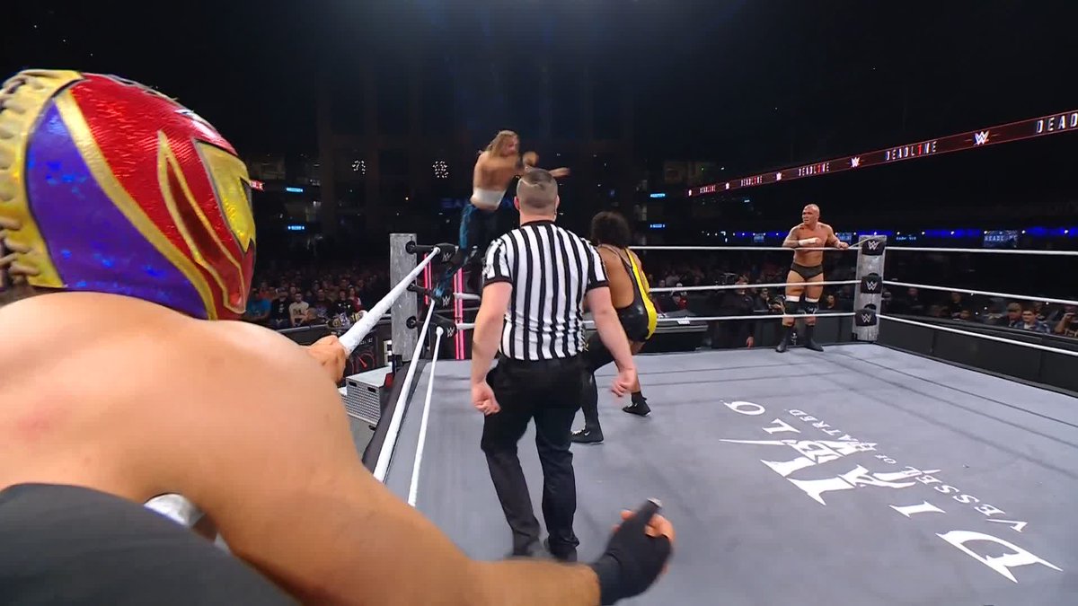.Tavion Heights WWE is putting on a clinic! 😮‍💨 #WWENXT | #WWEDeadline