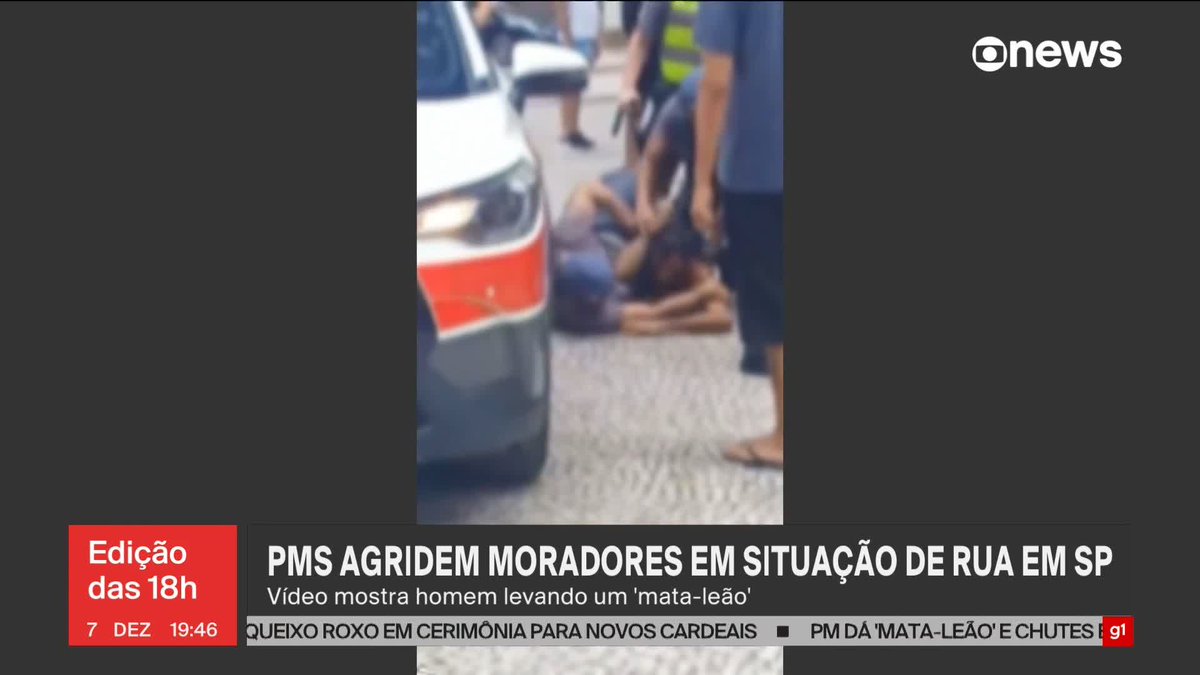 ATENÇÃO: a PM do Tarcísio de Freitas fez outro ataque covarde contra a população. Não, não é notícia repetida. Deram outro mata-leão em uma senhora. Tarcísio e Derrite montaram uma polícia violenta, só não esperavam que fossem filmar.