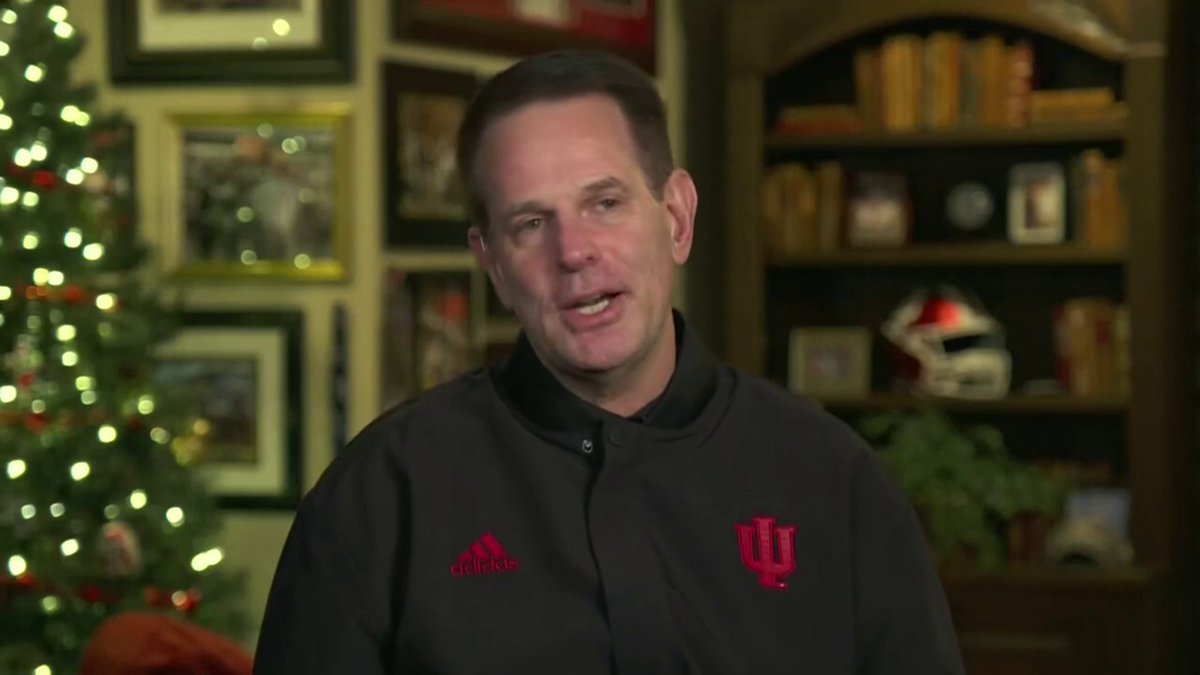 Indiana coach Curt Cignetti has some questions about the CFP seeding. "How are we not, right now, seeded for a home game? That's what I wanna know...Because our name is Indiana and not Michigan?"