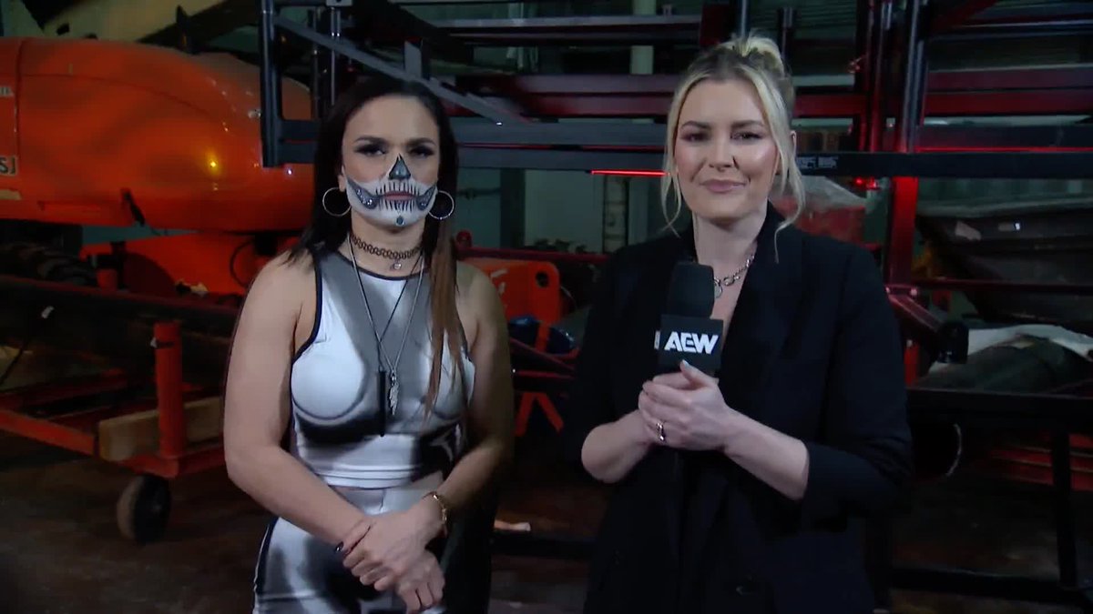 Thunder Rosa has a very peculiar message for #AEW Women's Champion Mariah May &amp; Mina Shirakawa! Watch #AEWCollision LIVE on TNT! Thunder Rosa | i hate ao | Mina Shirakawa♡白川未奈