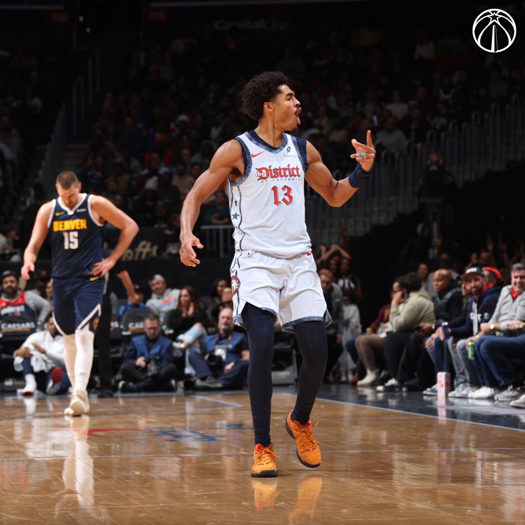 🗣️ JORDAN POOL3 🔥 A season-high 8 from deep for JP.