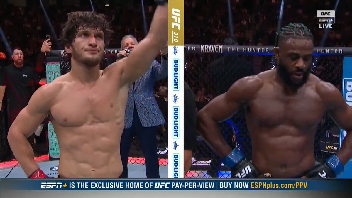 Still undefeated ‼️ Movsar Evloev defeats Aljamain Sterling by unanimous decision at #UFC310 💪