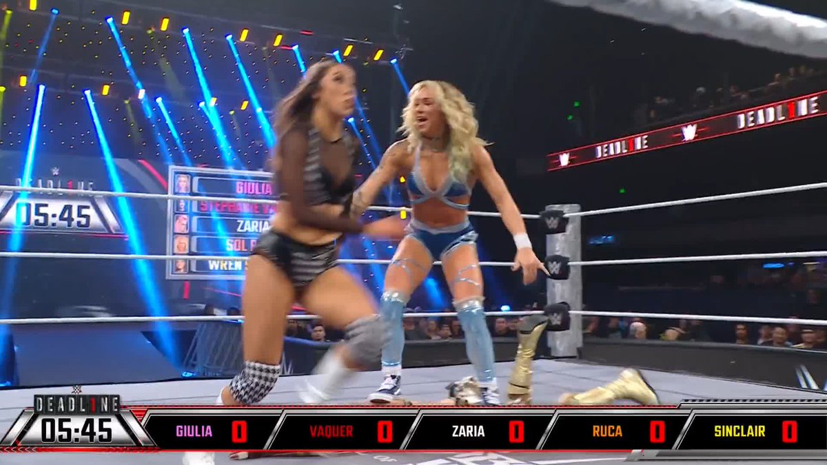 .Sol Ruca is wasting no time! 😳 🤙 #WWENXT | #WWEDeadline