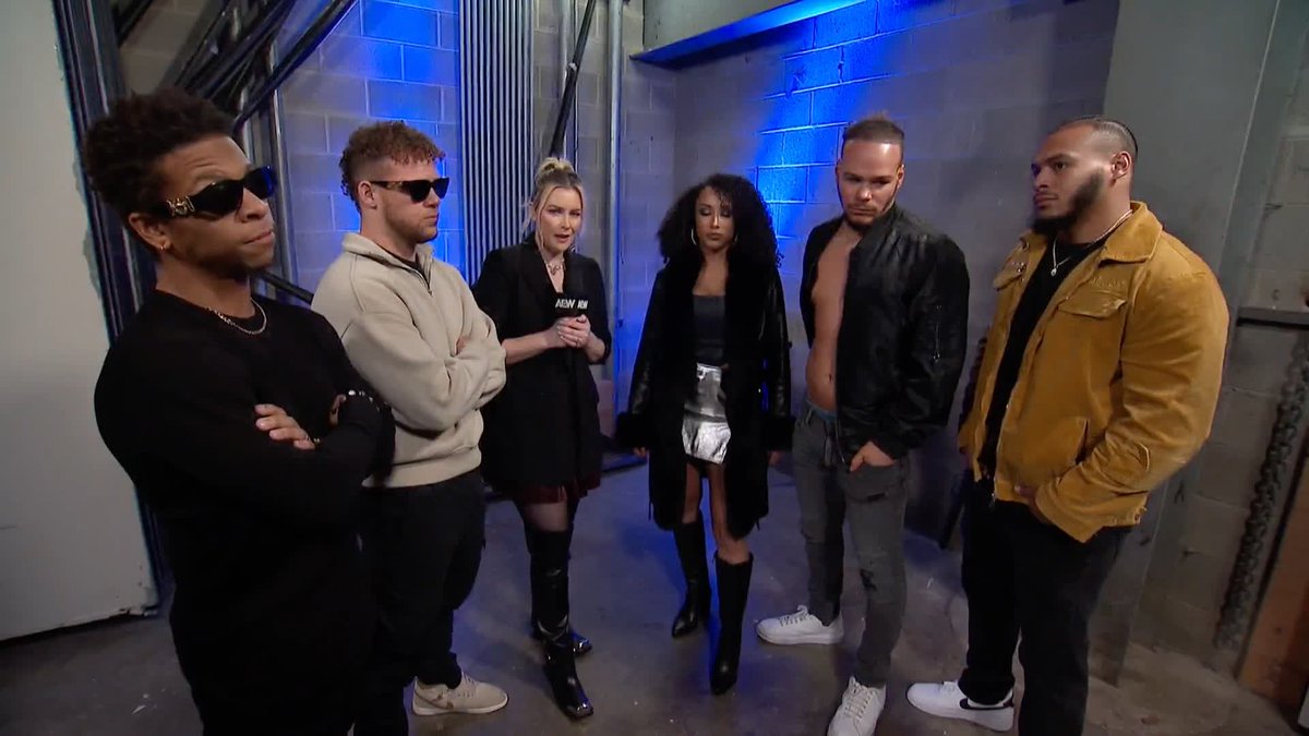 The problems continue to escalate in Top Flight! Will it be resolved in the ring? Watch #AEWCollision LIVE on TNT! Lio Rush 🖤 | Action Andretti | Dante Martin | Leila Grey |Darius Martin