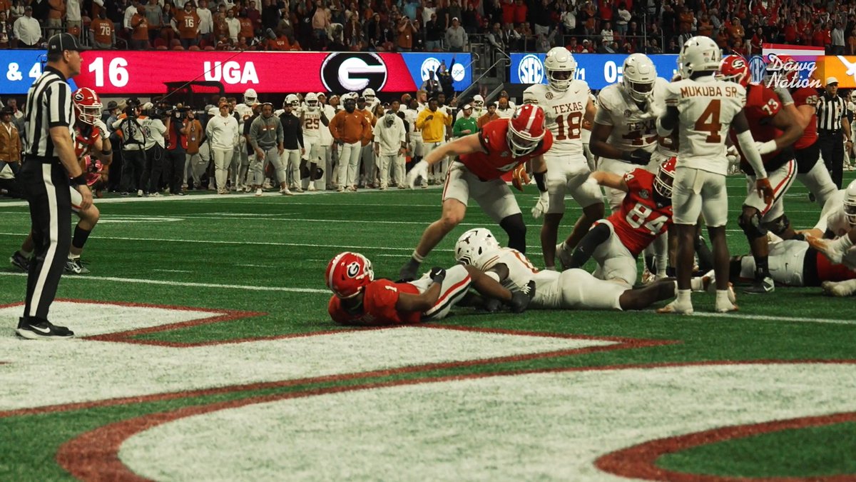 Goals set, goals met. That's what Dawgs do. #SECChamps #GoDawgs
